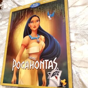 Disney Pocahontas Blu-ray And DVD And Digital HD 2016